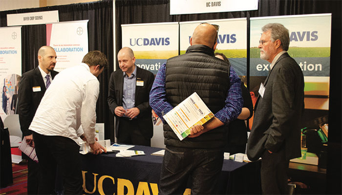 UC Davis was one of over 50 exhibitors at the Summit.